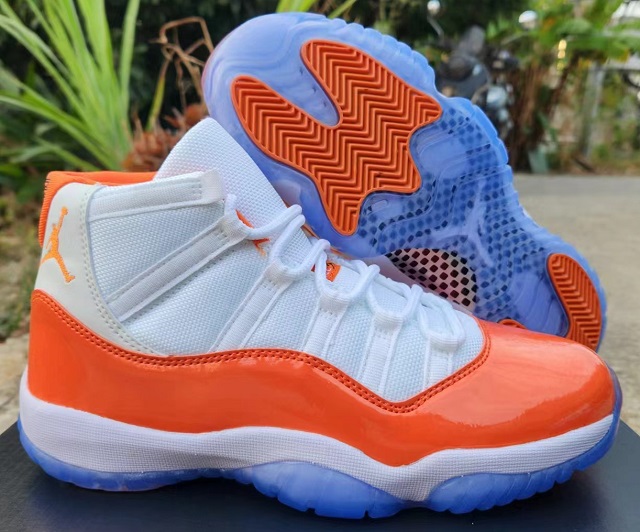 Air Jordan 11 Retro 2024 White Orange